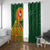 Manu'a Cession Day Window Curtain Polynesian Pattern