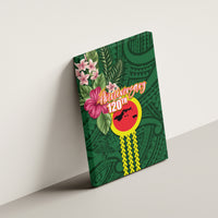 Manu'a Cession Day 120th Anniversary Canvas Wall Art Polynesian Pattern and Hibiscus Flower LT03 - Polynesian Pride