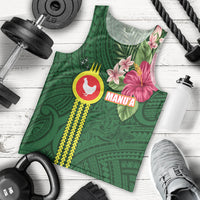 Manu'a Cession Day 120th Anniversary Men Tank Top Polynesian Pattern and Hibiscus Flower LT03 - Polynesian Pride
