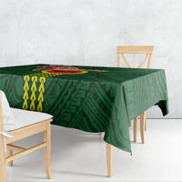 Manu'a Cession Day 120th Anniversary Tablecloth Polynesian Pattern and Hibiscus Flower LT03 - Polynesian Pride