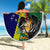 Manu'a Island and American Samoa Beach Blanket Rooster and Eagle Mascot