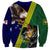 Manu'a Island and American Samoa Sweatshirt Rooster and Eagle Mascot