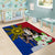 Philippines Lapu-Lapu Area Rug Filipino Sun Tattoo With Yakan Pattern