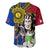 Philippines Lapu-Lapu Baseball Jersey Filipino Sun Tattoo With Yakan Pattern