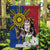 Philippines Lapu-Lapu Garden Flag Filipino Sun Tattoo With Yakan Pattern