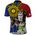 Philippines Lapu-Lapu Polo Shirt Filipino Sun Tattoo With Yakan Pattern