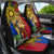 Philippines Lapu Lapu King Jasmine Flowers Car Seat Cover Filipino Sun Tattoo