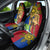 Philippines Lapu Lapu King Jasmine Flowers Car Seat Cover Filipino Sun Tattoo