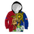 Philippines Lapu Lapu King Jasmine Flowers Kid Hoodie Filipino Sun Tattoo