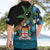 Fiji Day Hawaiian Shirt Palm Tree With Plumeria Tapa Tribal Pattern