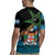 Fiji Day Rugby Jersey Palm Tree With Plumeria Tapa Tribal Pattern