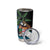 Fiji Day Tumbler Cup Palm Tree With Plumeria Tapa Tribal Pattern