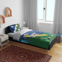 Solomon Islands Polynesian Tribal Shark and Crocodile Bedding Set
