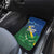 Solomon Islands Polynesian Tribal Shark and Crocodile Car Mats