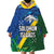 Solomon Islands Polynesian Tribal Shark and Crocodile Wearable Blanket Hoodie