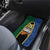 Solomon Islands Remembrance Day Car Mats Lest We Forget and Polynesian Tattoo Pattern