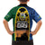 Solomon Islands Remembrance Day Kid Hawaiian Shirt Lest We Forget and Polynesian Tattoo Pattern