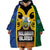 Solomon Islands Remembrance Day Wearable Blanket Hoodie Lest We Forget and Polynesian Tattoo Pattern