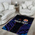 Personalised Tahiti Triathlon Polynesian Pattern Area Rug