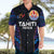 Personalised Tahiti Triathlon Polynesian Pattern Hawaiian Shirt