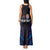 Personalised Tahiti Triathlon Polynesian Pattern Tank Maxi Dress