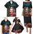 Personalized New Zealand Christmas Family Matching Puletasi Dress and Hawaiian Shirt Maori Santa Pikorua and Pohutukawa Meri Kirihimete LT03 - Polynesian Pride