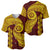 Tonga High School Baseball Jersey Traditional Ngatu and Polynesian Pattern LT03 - Polynesian Pride