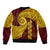 Tonga High School Bomber Jacket Traditional Ngatu and Polynesian Pattern LT03 - Polynesian Pride