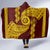 Tonga High School Hooded Blanket Traditional Ngatu and Polynesian Pattern LT03 - Polynesian Pride