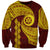 Tonga High School Sweatshirt Traditional Ngatu and Polynesian Pattern LT03 Unisex Yellow - Polynesian Pride