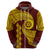 Tonga High School Zip Hoodie Traditional Ngatu and Polynesian Pattern LT03 - Polynesian Pride