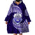 Tonga Tupou High School Wearable Blanket Hoodie Traditional Ngatu and Polynesian Pattern LT03 - Polynesian Pride