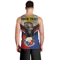 Custom Philippines World Champion Boxing Men Tank Top Eagle-Grunge Design - Polynesian Pride