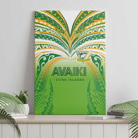 Cook Islands Rugby League Canvas Wall Art Avaiki Tatau Tribal Motifs White Color - Polynesian Pride