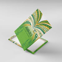 Cook Islands Rugby League Canvas Wall Art Avaiki Tatau Tribal Motifs White Color - Polynesian Pride