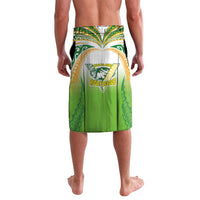 Custom Cook Islands Rugby League Lavalava Avaiki Tatau Tribal Motifs White Color - Polynesian Pride