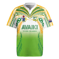 Custom Cook Islands Rugby League Rugby Jersey Avaiki Tatau Tribal Motifs White Color - Polynesian Pride