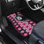 Pink Taniko Motif Aotearoa Manaia and Silver Fern Car Mats