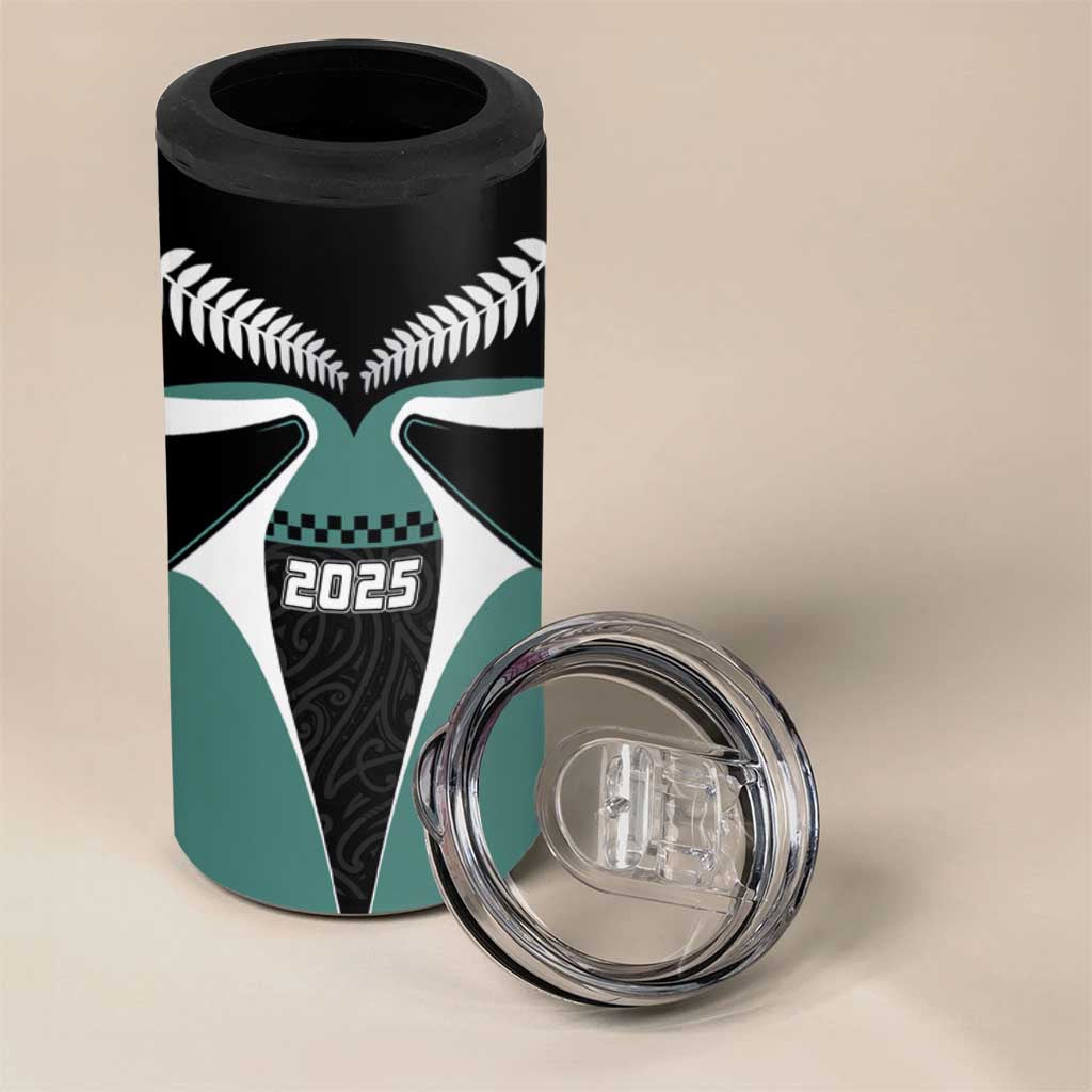 Custom New Zealand Bicycle 2025 4 in 1 Can Cooler Tumbler LT03 - Polynesian Pride