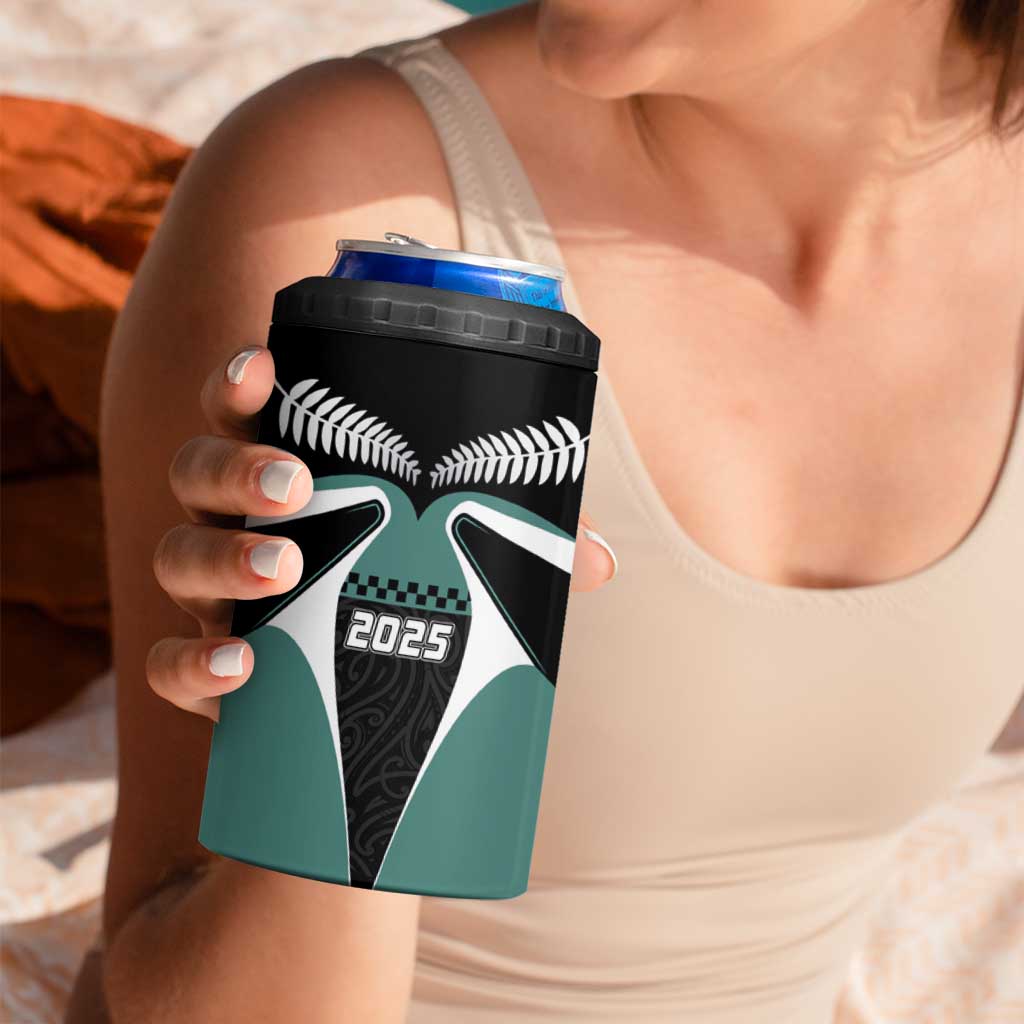 Custom New Zealand Bicycle 2025 4 in 1 Can Cooler Tumbler LT03 - Polynesian Pride