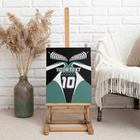 Custom New Zealand Bicycle 2025 Canvas Wall Art LT03 - Polynesian Pride