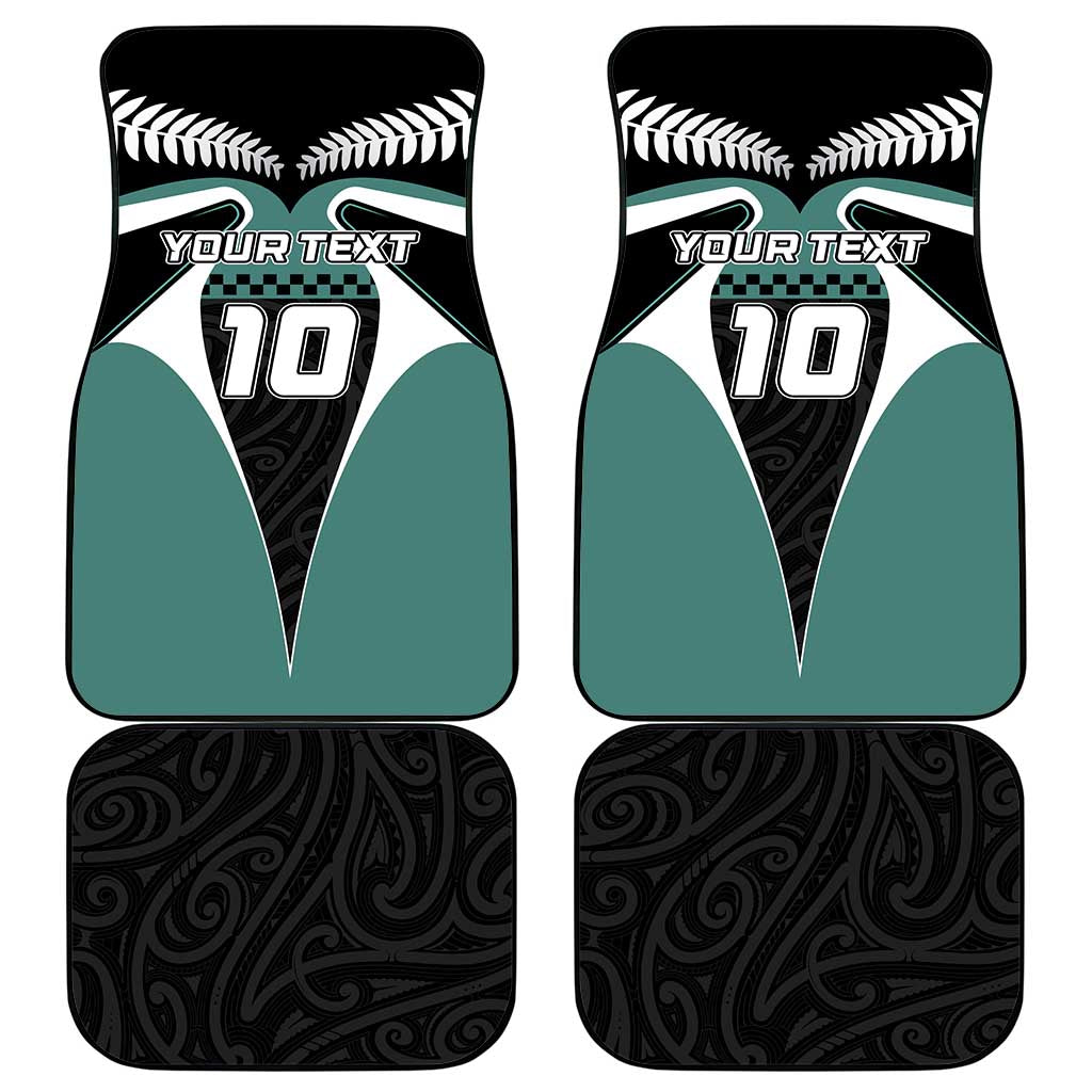 Custom New Zealand Bicycle 2025 Car Mats LT03 - Polynesian Pride