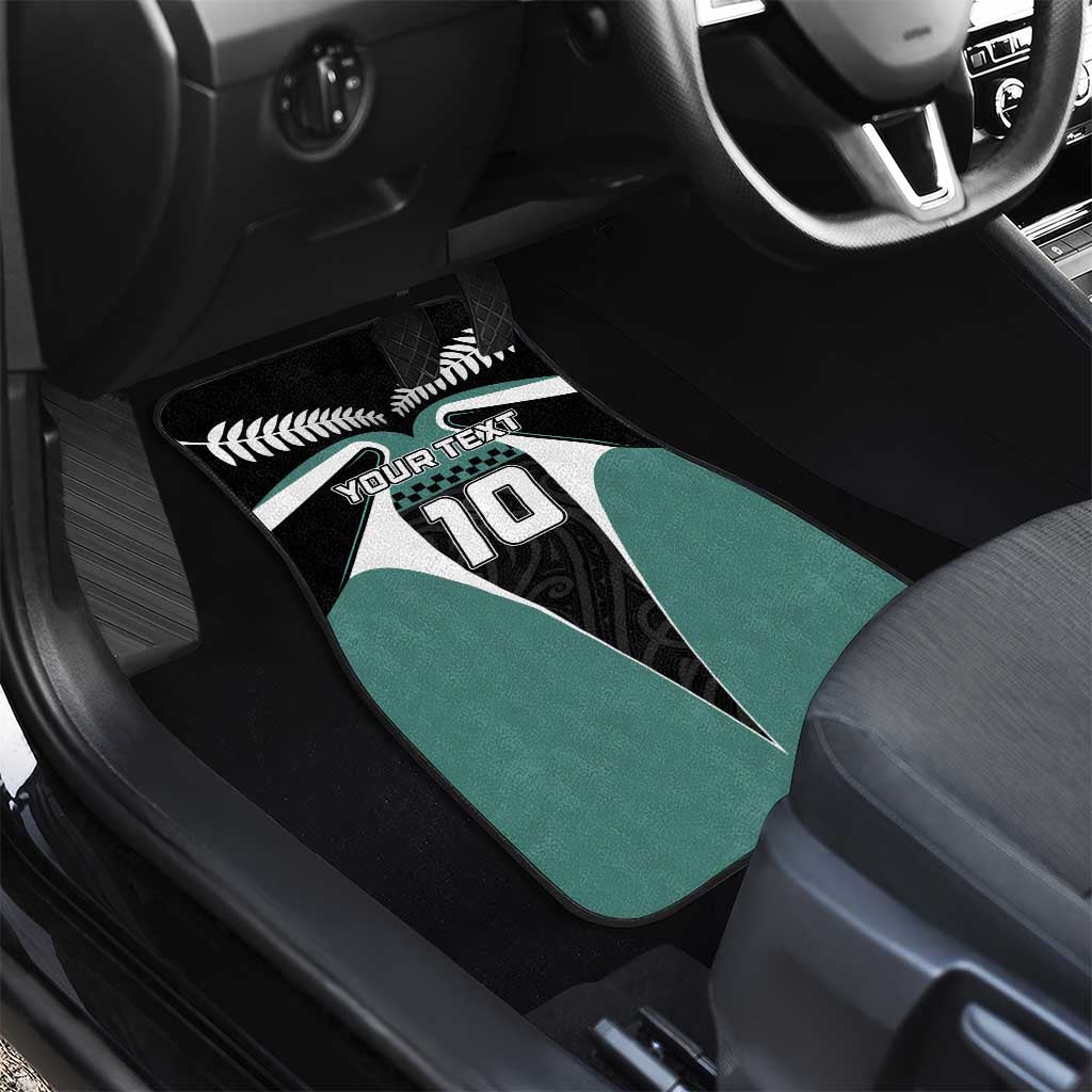 Custom New Zealand Bicycle 2025 Car Mats LT03 - Polynesian Pride