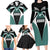 Custom New Zealand Bicycle 2025 Family Matching Long Sleeve Bodycon Dress and Hawaiian Shirt