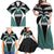 Custom New Zealand Bicycle 2025 Family Matching Off Shoulder Maxi Dress and Hawaiian Shirt