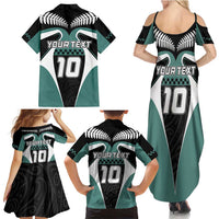 Custom New Zealand Bicycle 2025 Family Matching Summer Maxi Dress and Hawaiian Shirt