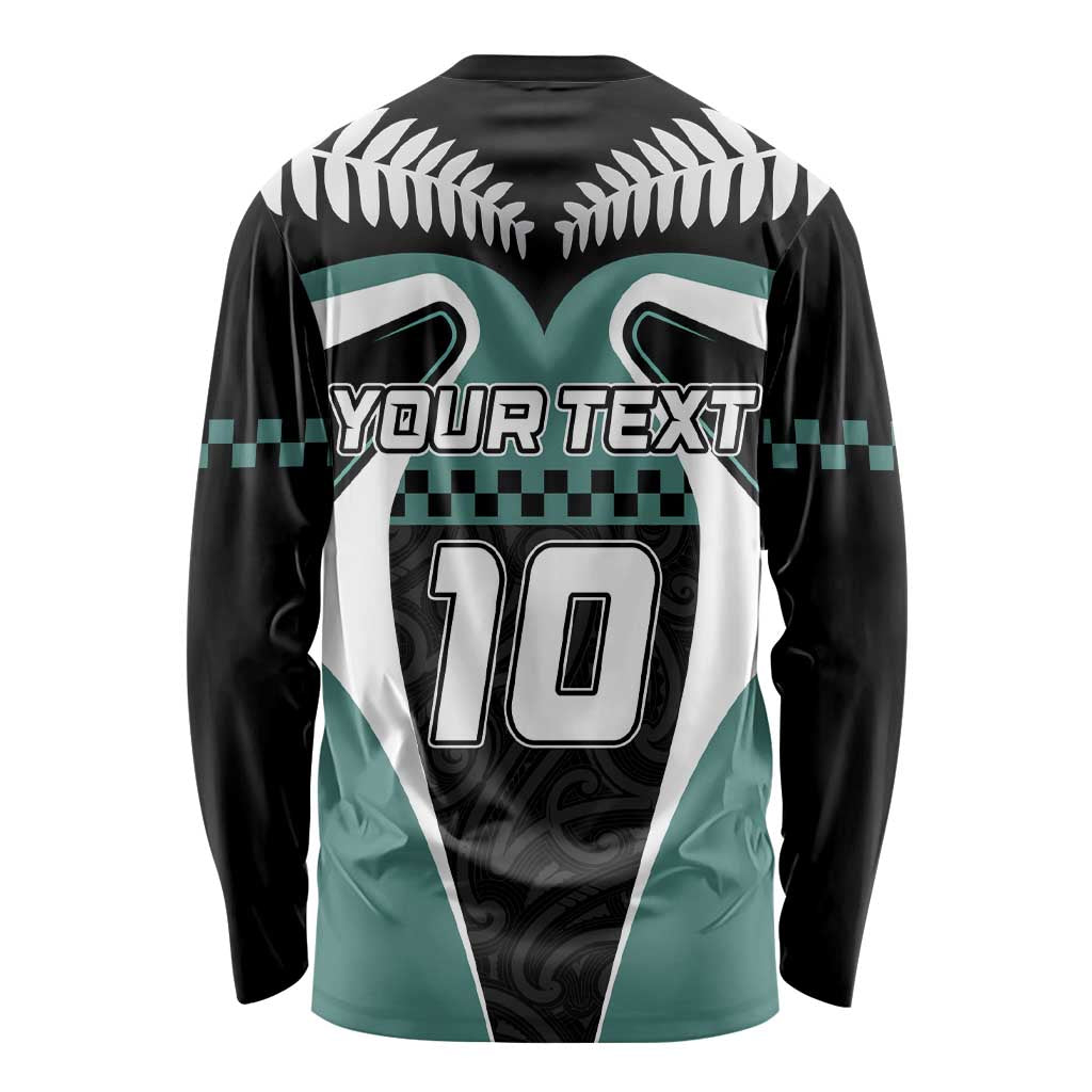 Custom New Zealand Bicycle 2025 Long Sleeve Shirt
