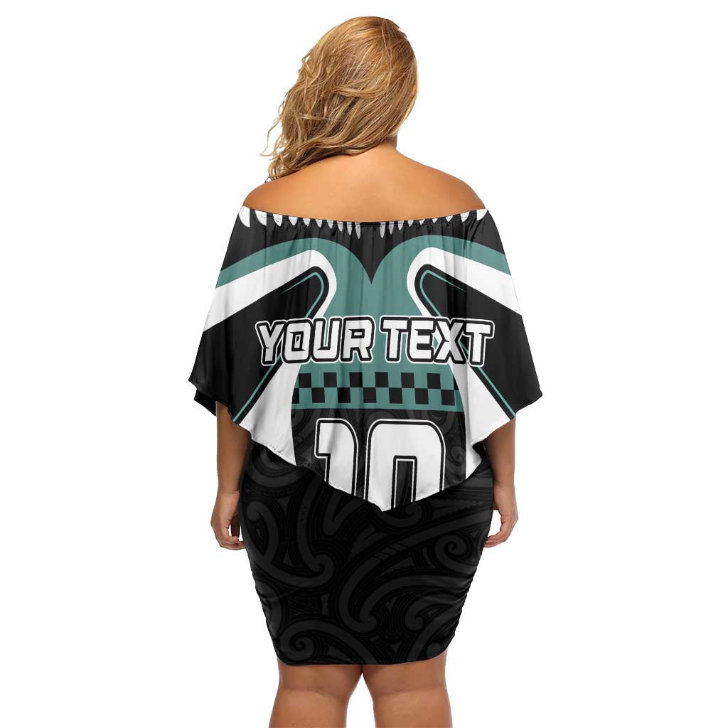 Custom New Zealand Bicycle 2025 Off Shoulder Short Dress