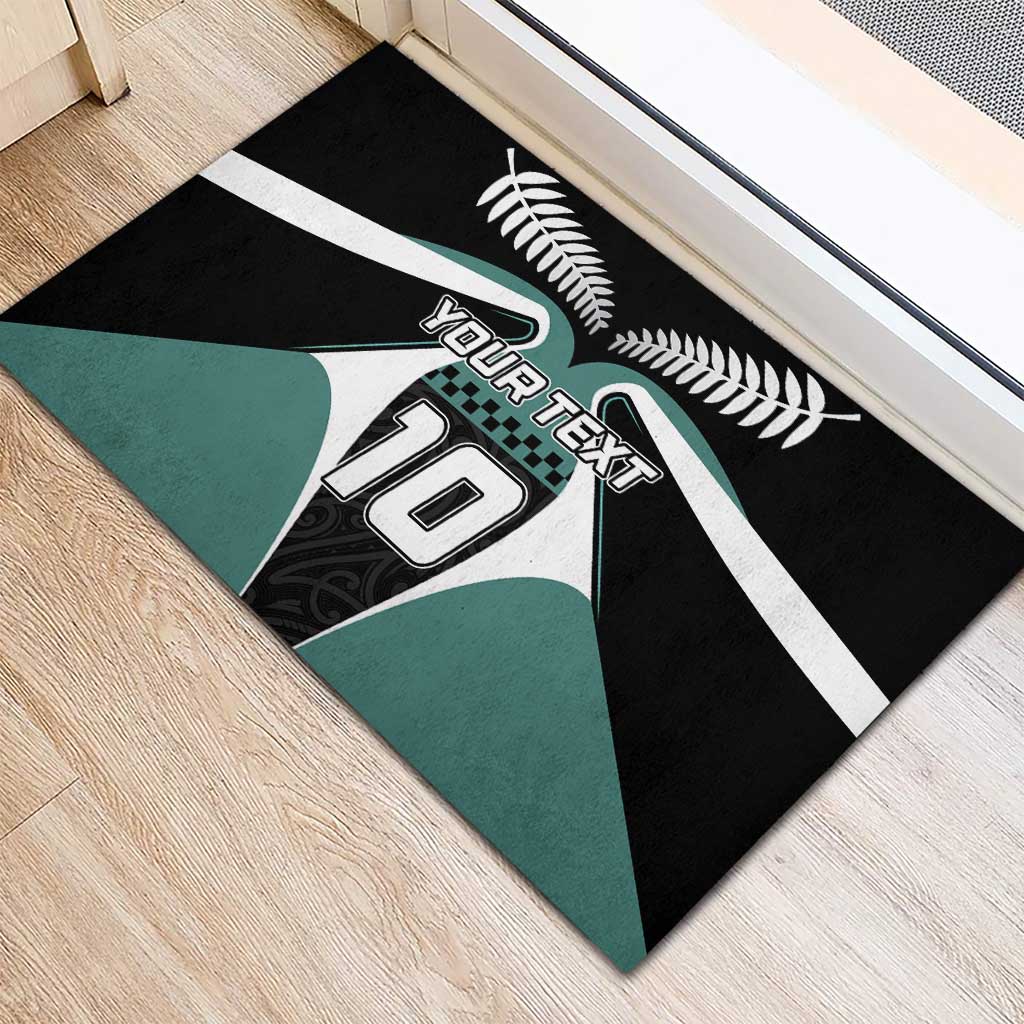 Custom New Zealand Bicycle 2025 Rubber Doormat LT03 - Polynesian Pride