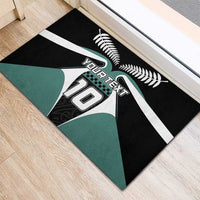 Custom New Zealand Bicycle 2025 Rubber Doormat LT03 - Polynesian Pride